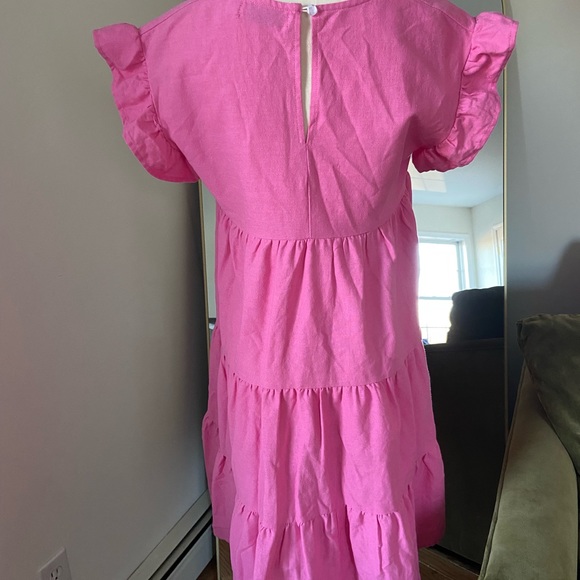 Petal & Pup Linen Dress - Picture 4 of 7